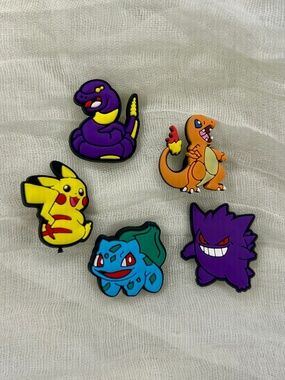 Pokemon Croc Charms, Jibbitz - Set #13